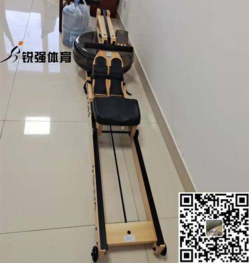 淄博某小区业主在leyu.乐鱼选购的划船机